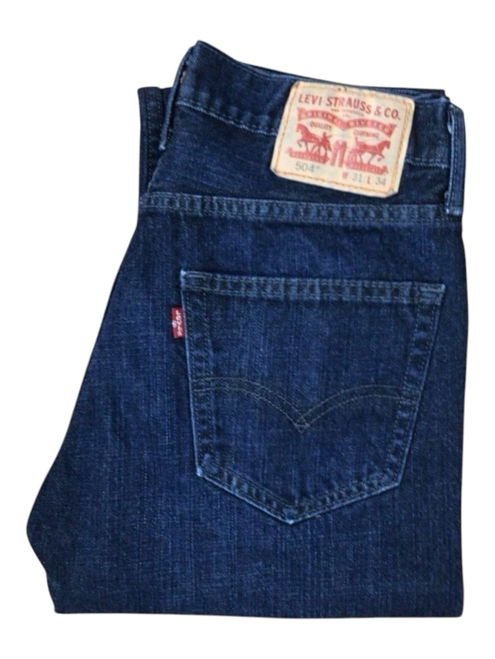 Levi’s 504 dark blue jeans 31/34 Levis
